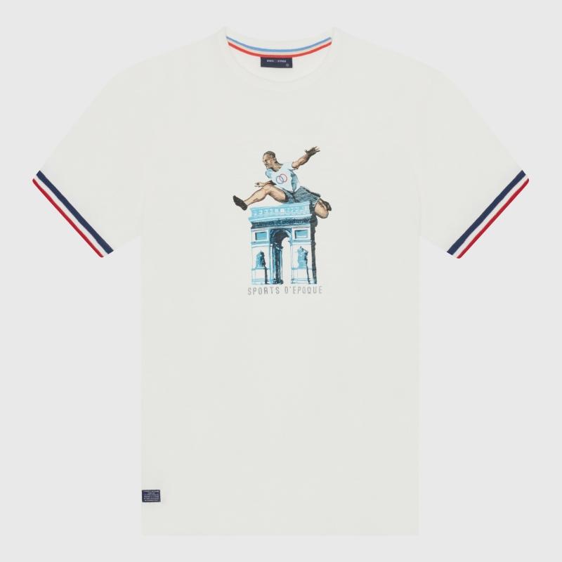 sports d'époque T-shirt Sauteur De Haies