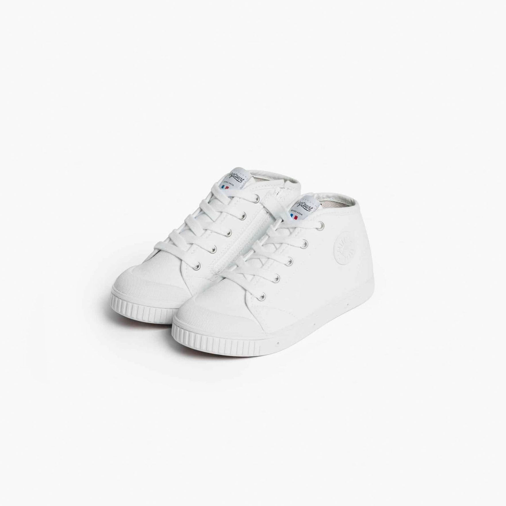 Spring Court Basket Blanche Enfant - Coupe Montante