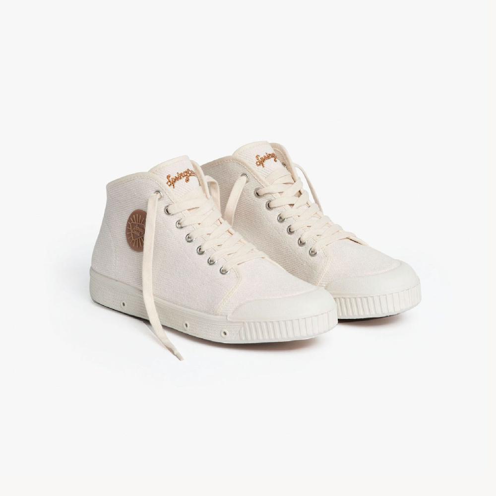 Spring Court Basket Blanche Montante