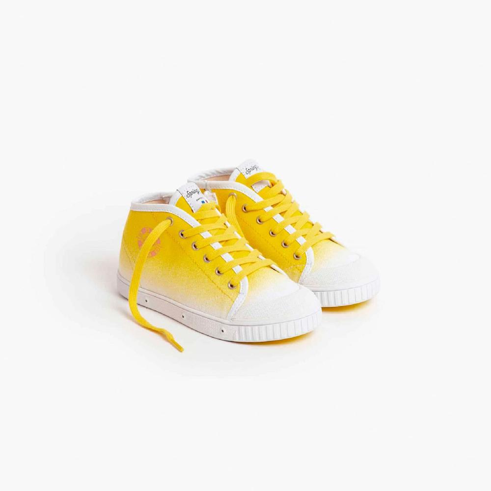 Spring Court Basket Enfant Montante - Jaune Pollen