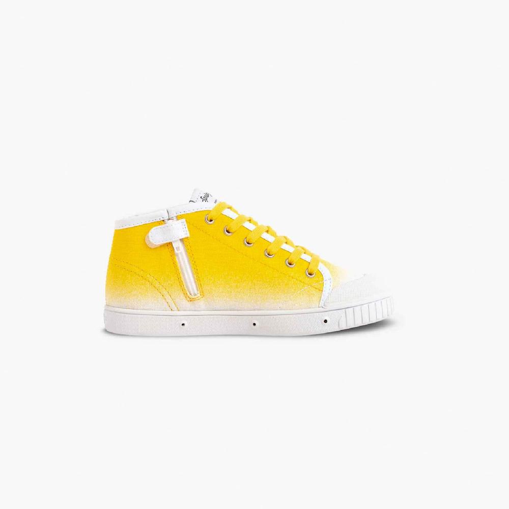 Spring Court Basket Enfant Montante - Jaune Pollen