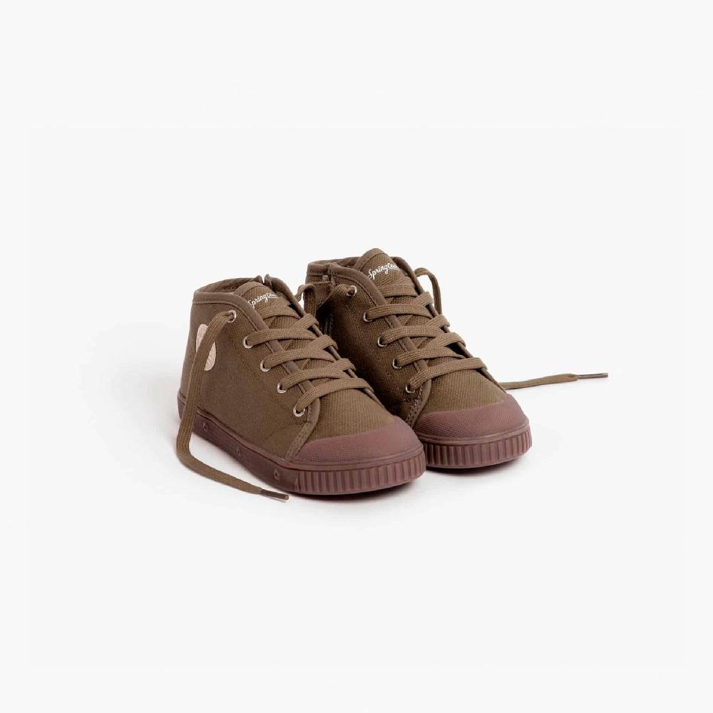 Spring Court Basket Enfant Montante - Kaki
