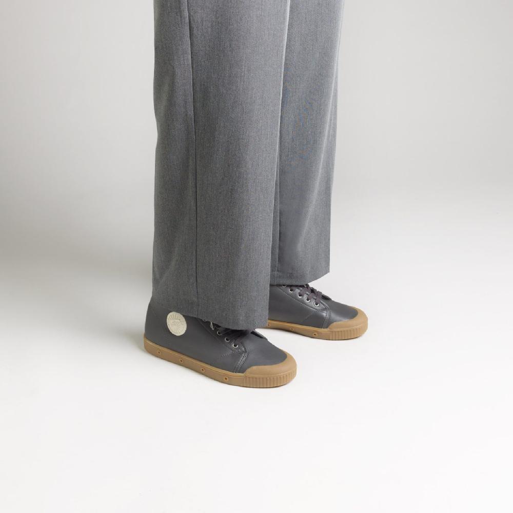 Spring Court Basket Montante En Cuir