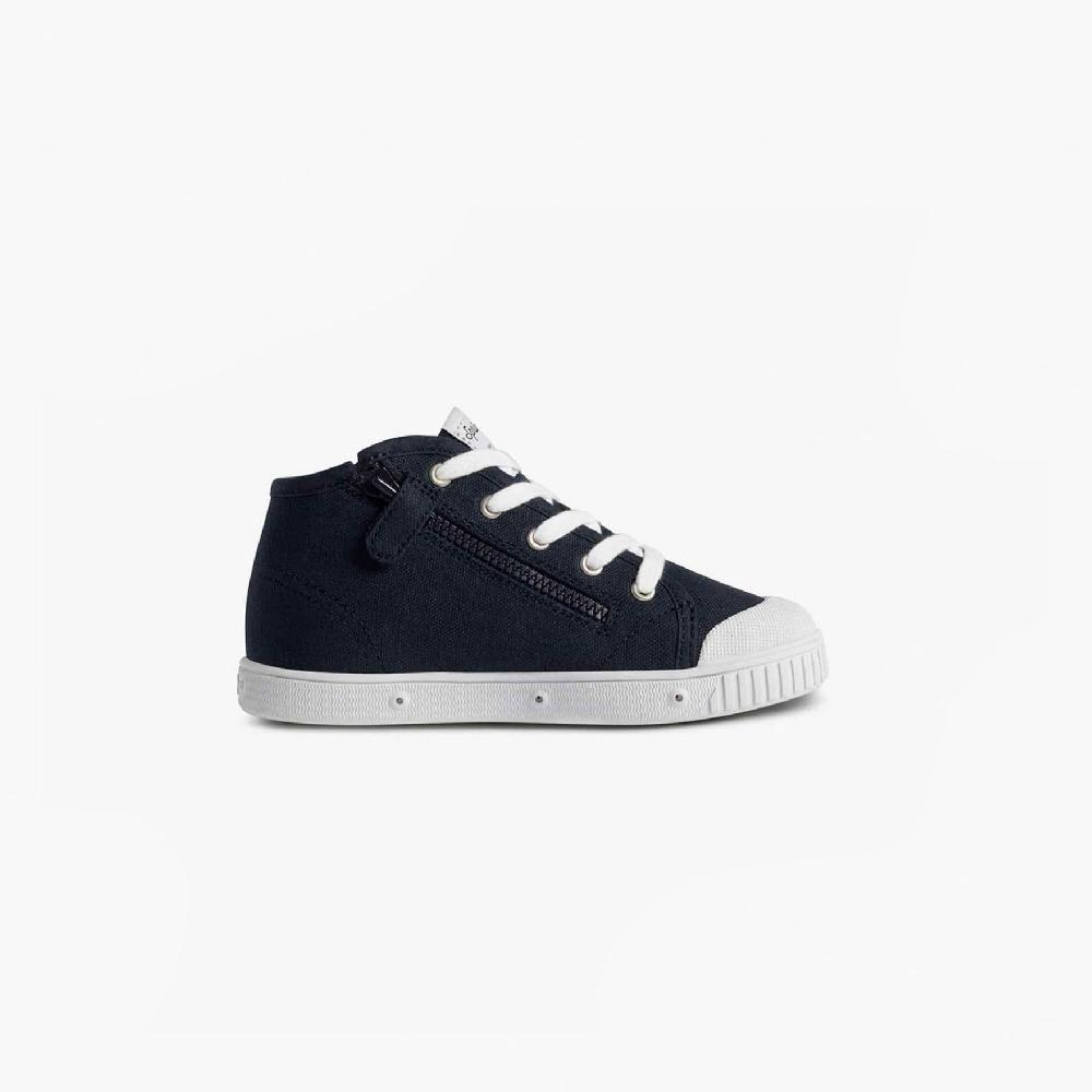 Spring Court Basket Montante Enfant - Bleu Marine