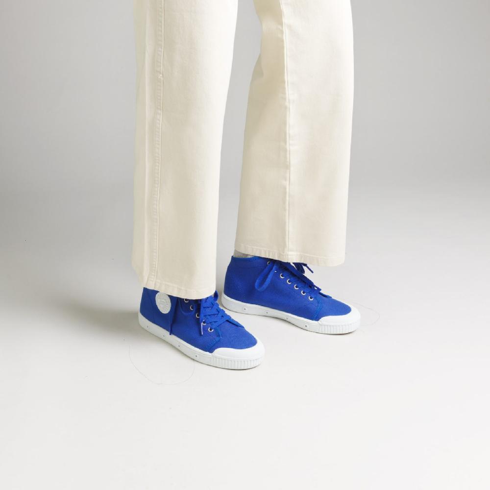 Spring Court Basket Montante Mixte - Bleu