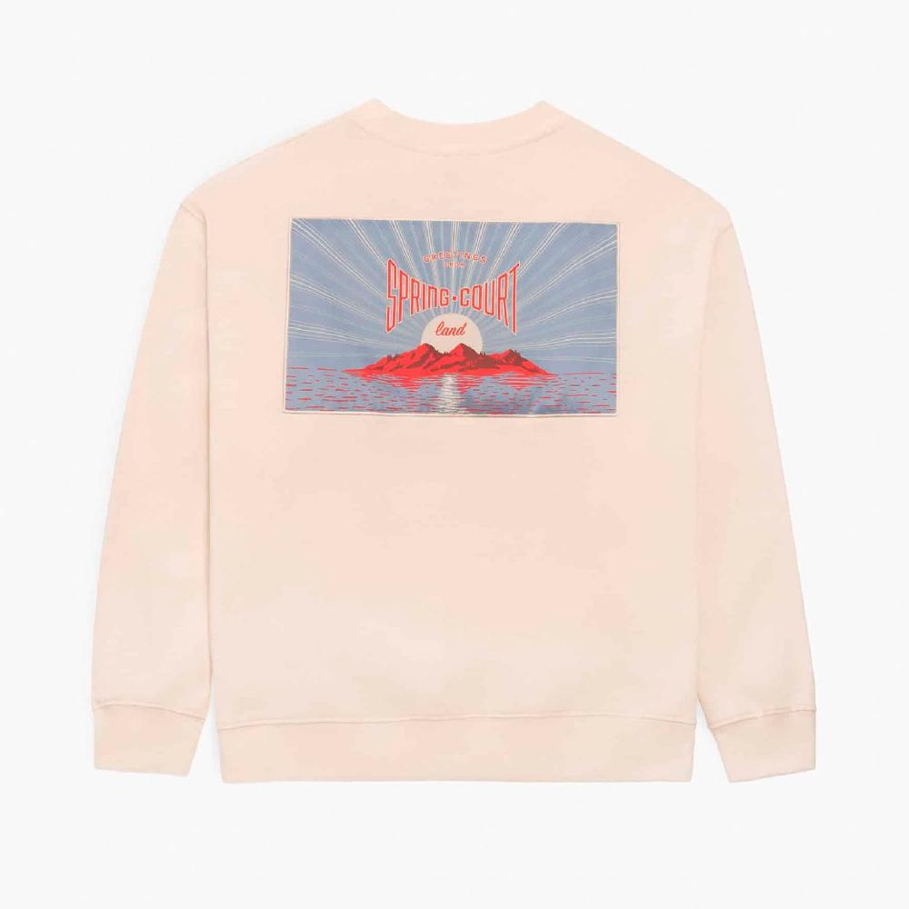 Spring Court Sweat Shirt En Coton Biologique