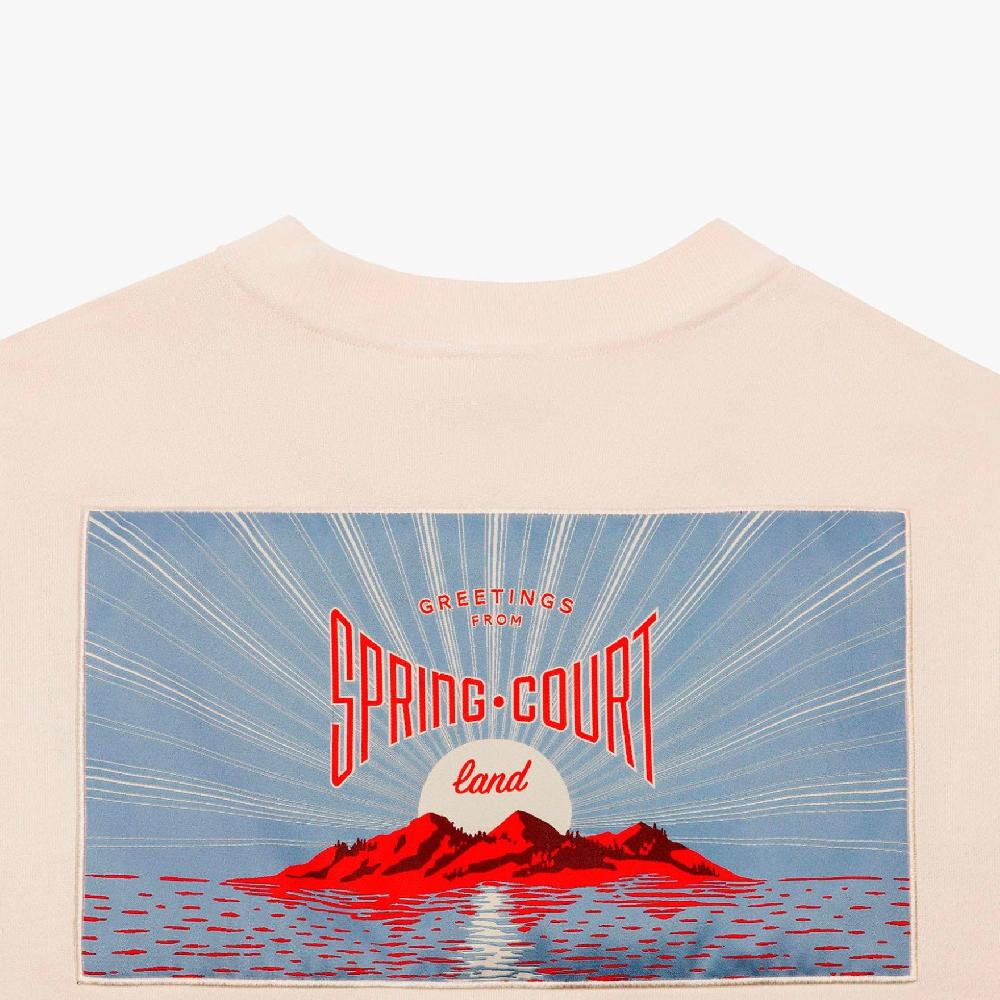Spring Court Sweat Shirt En Coton Biologique