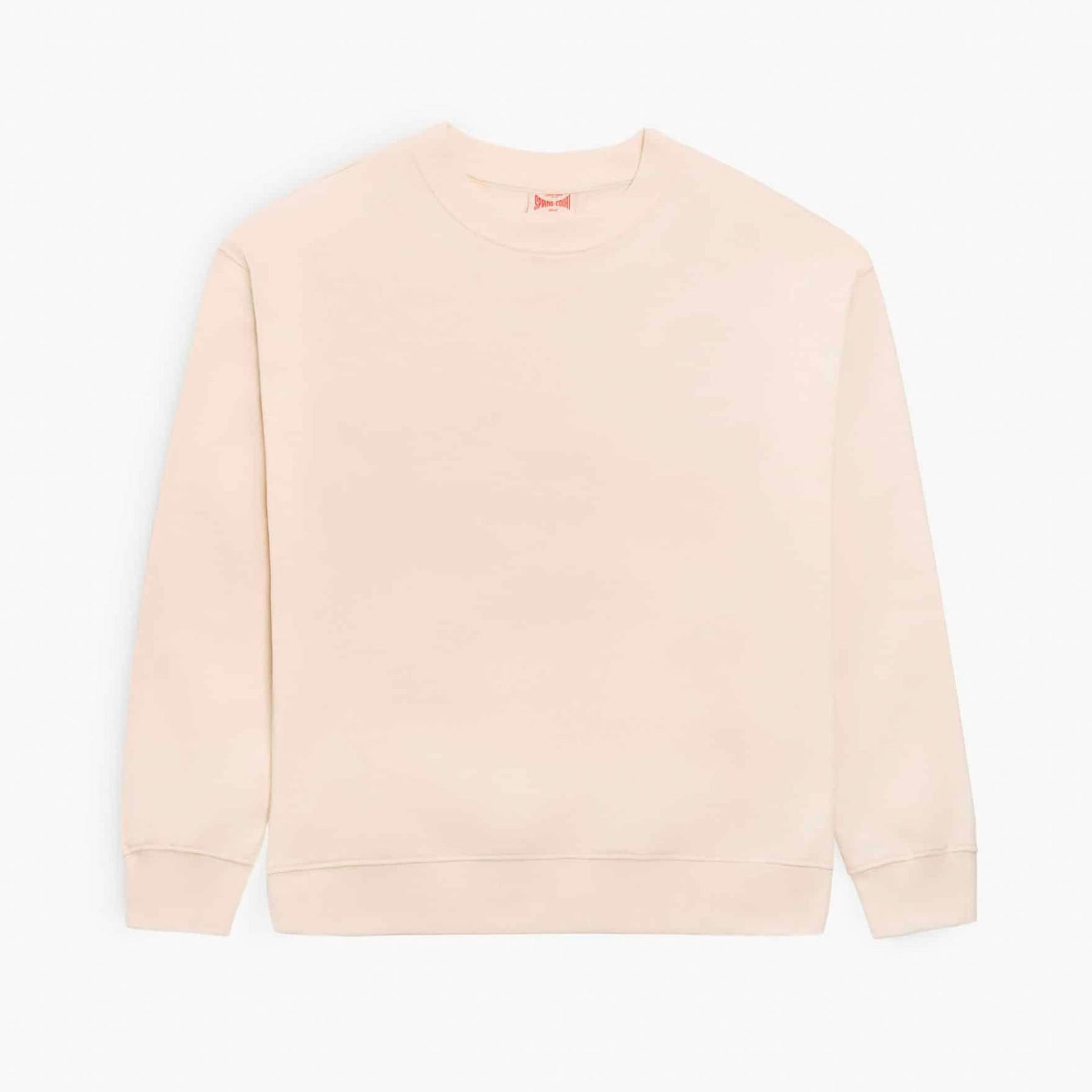 spring court sweat shirt en coton biologique