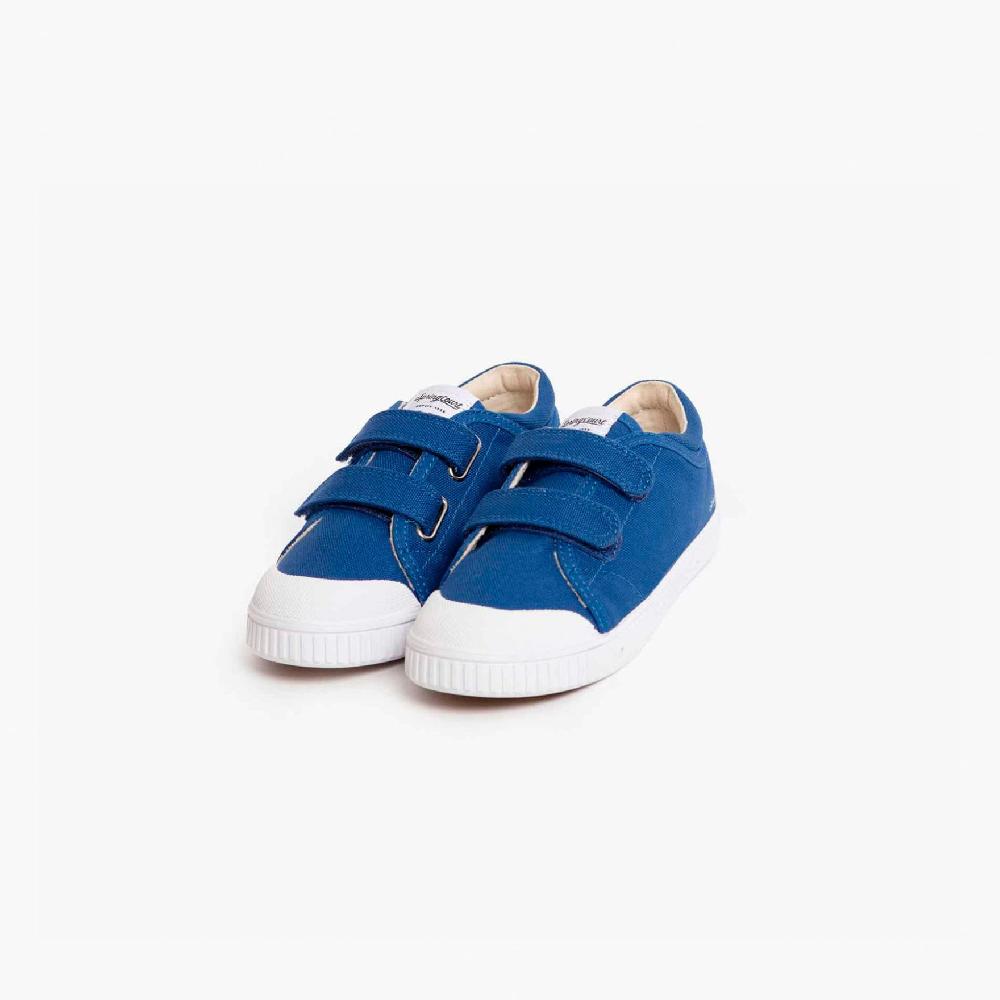 Spring Court Tennis Basse Enfant - Bleu Cobalt