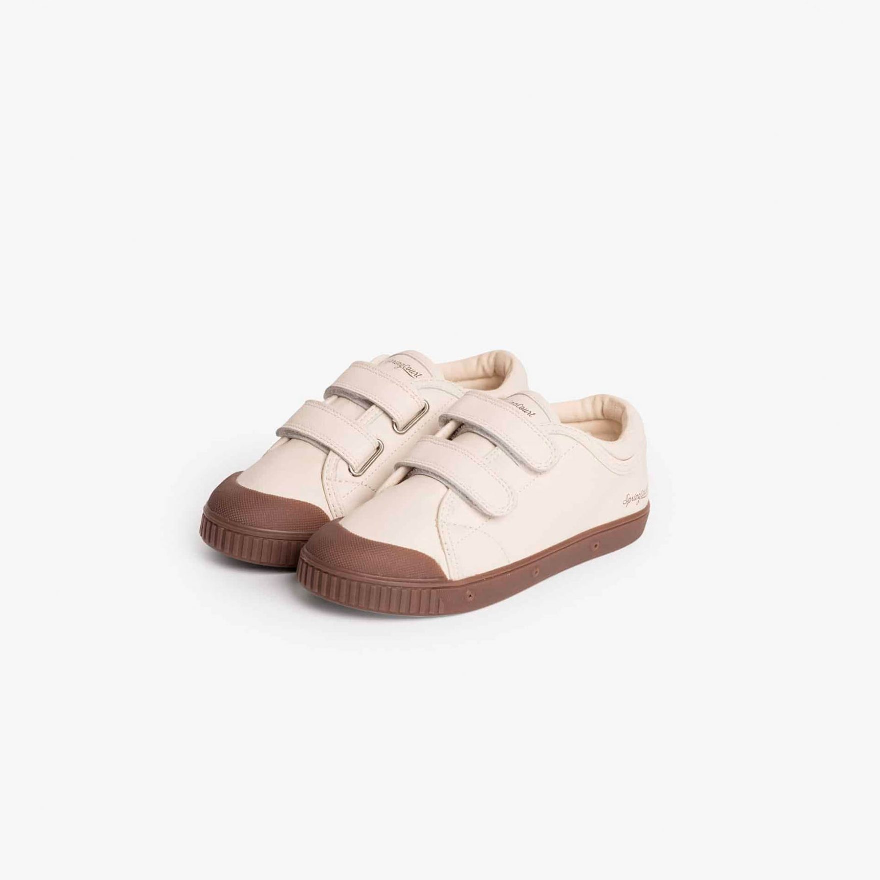 Spring Court Tennis Basse Enfant En Cuir