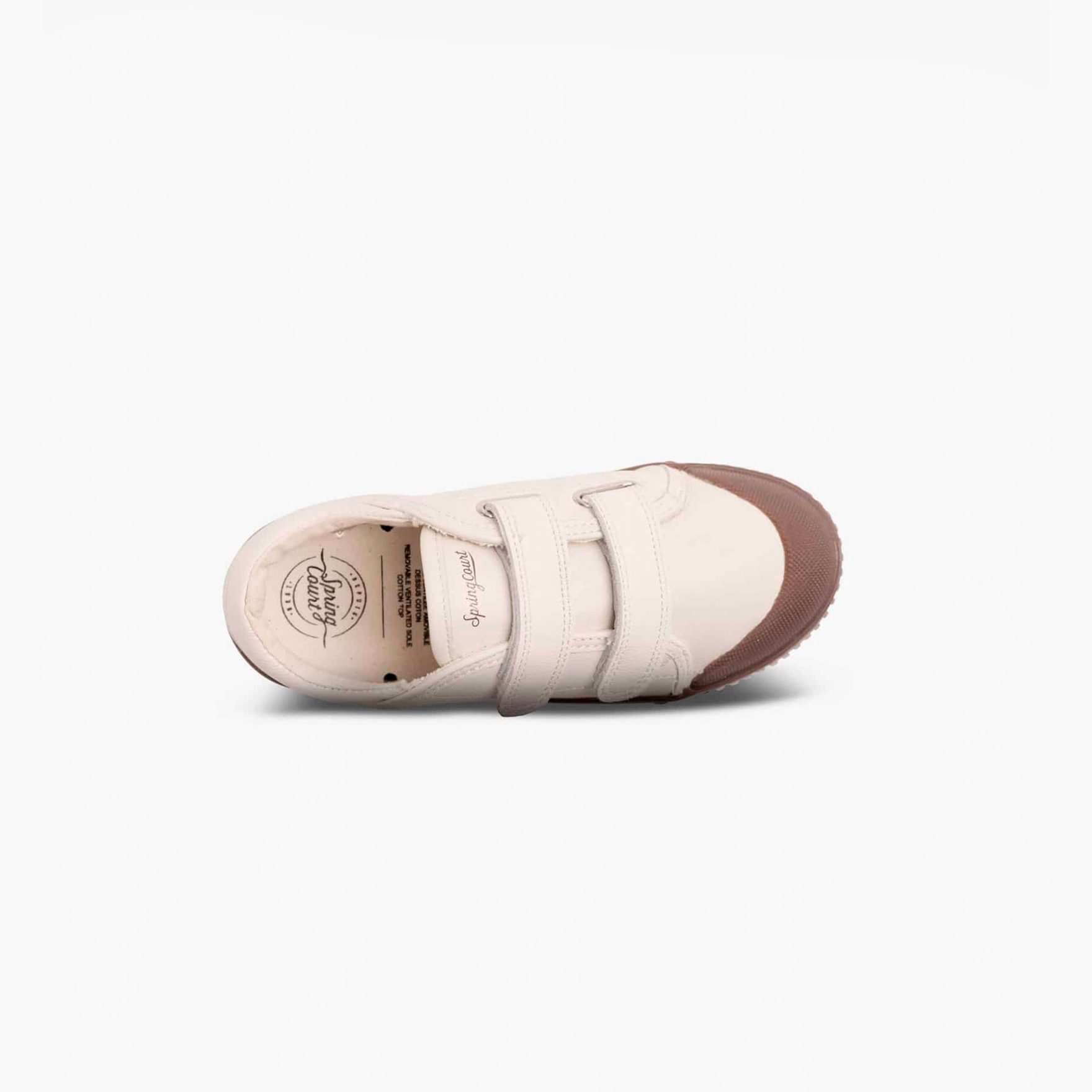 Spring Court Tennis Basse Enfant En Cuir