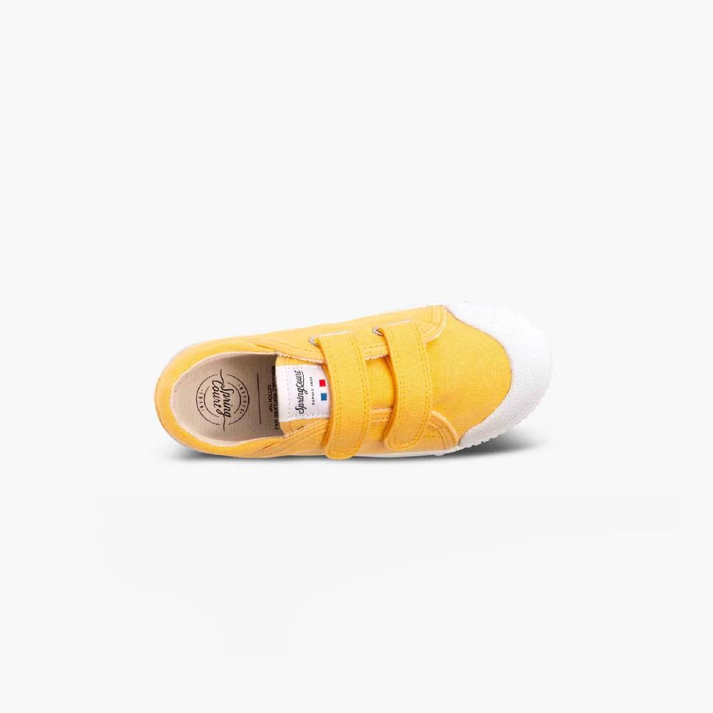 Spring Court Tennis Basse Enfant - Jaune Mimosa