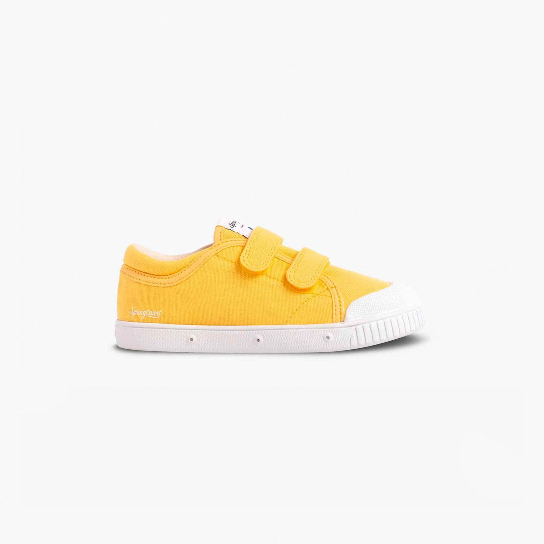 spring court Tennis basse enfant - jaune mimosa