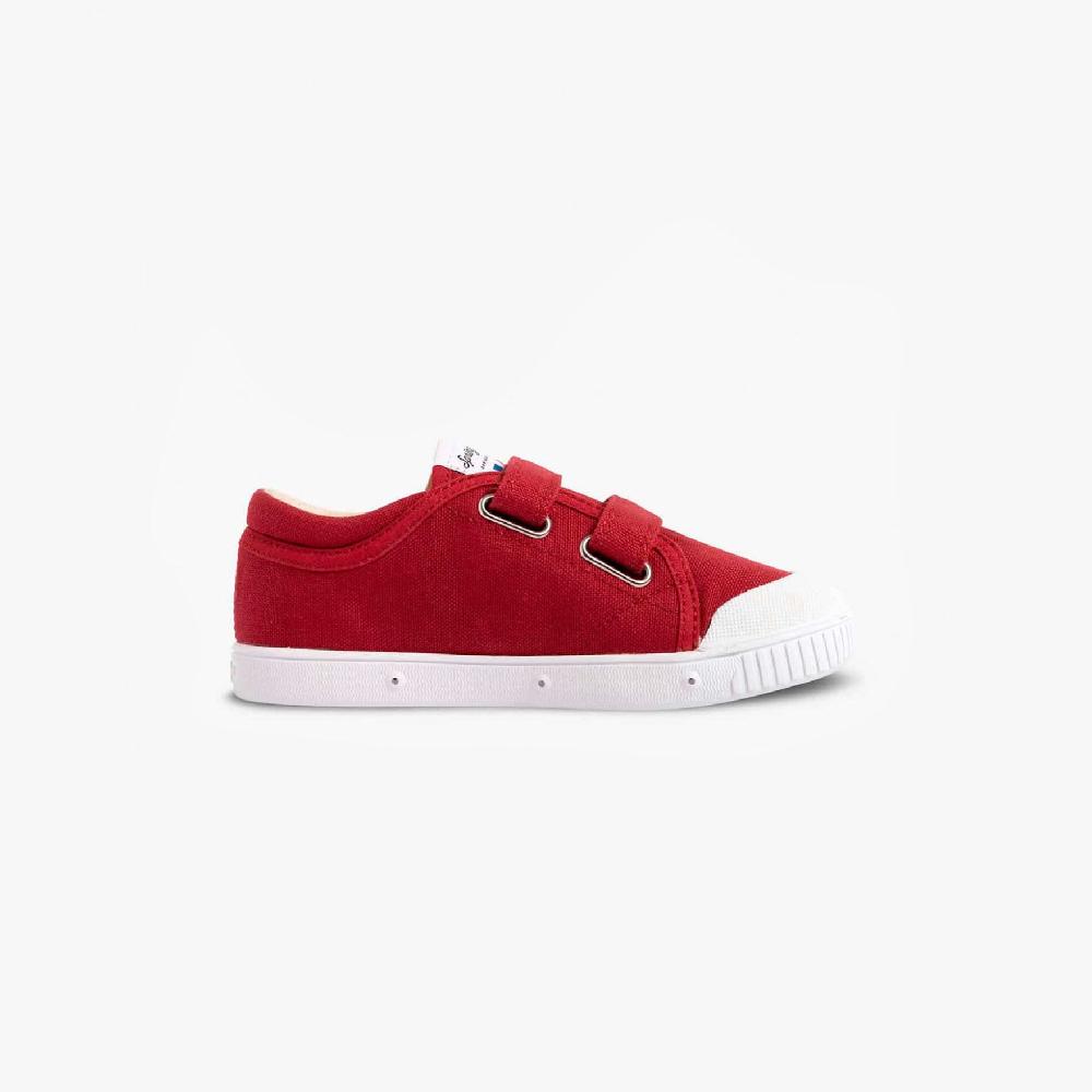 Spring Court Tennis Basse Enfant - Rouge
