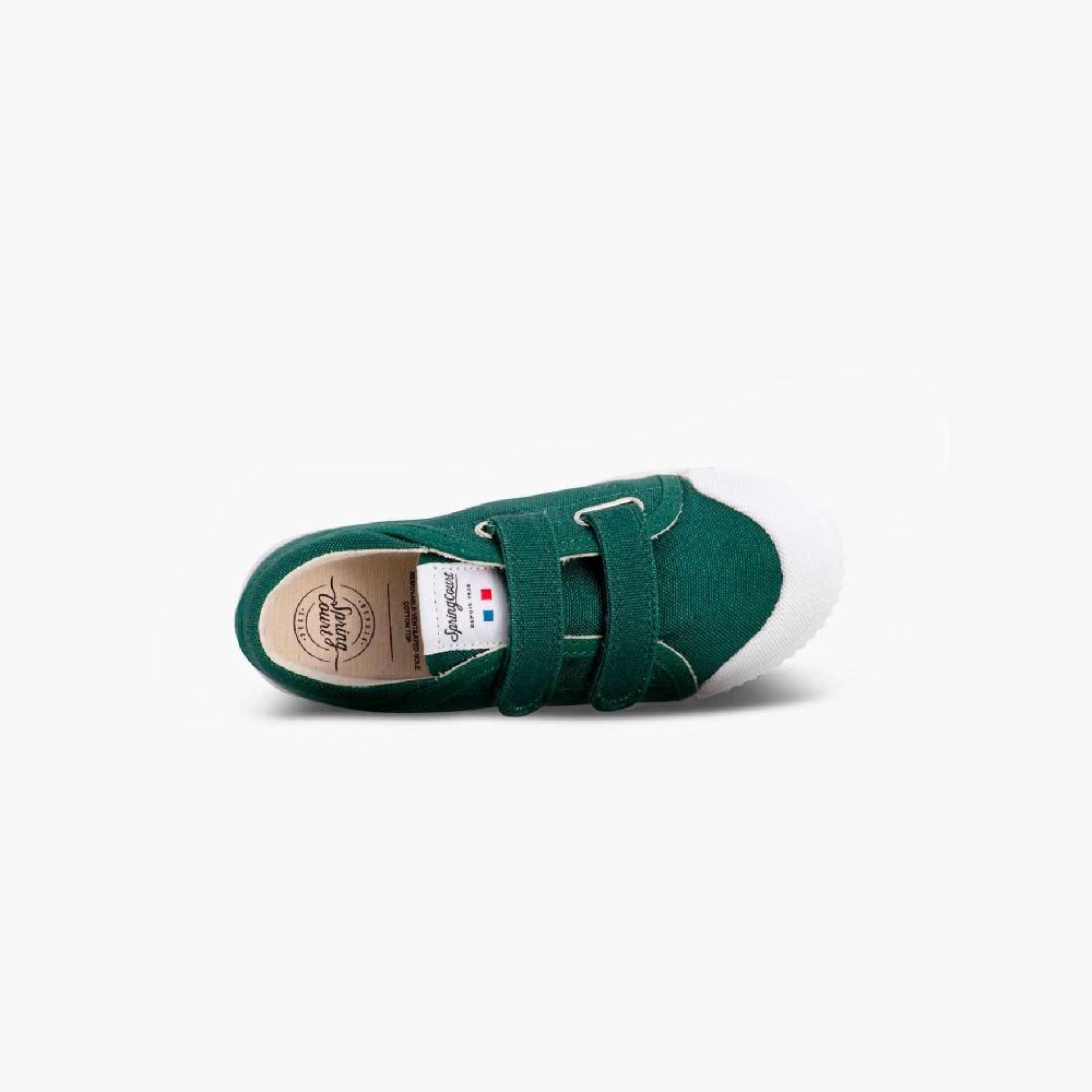 Spring Court Tennis Basse Enfant - Vert Pin