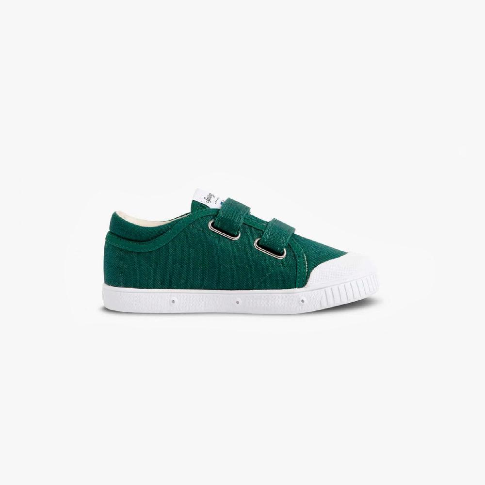 Spring Court Tennis Basse Enfant - Vert Pin