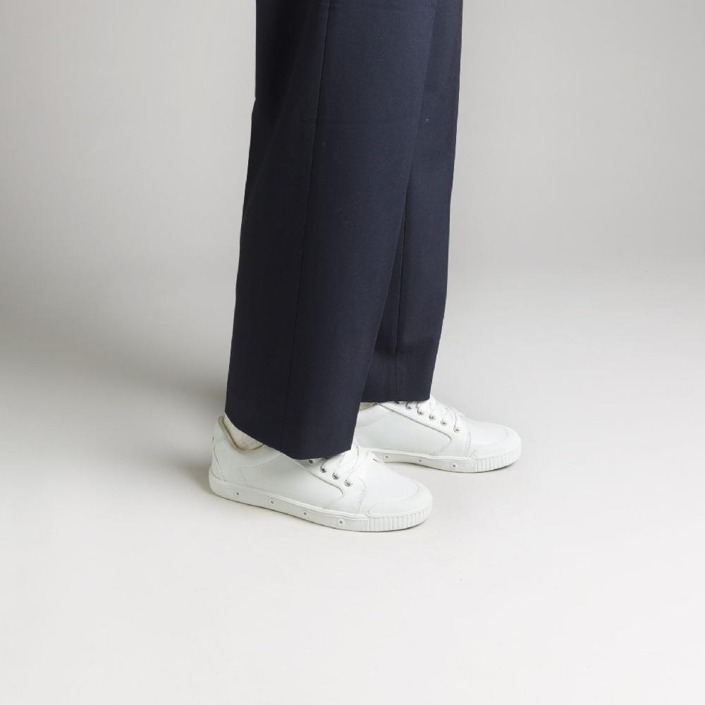 Spring Court Tennis Blanche En Cuir