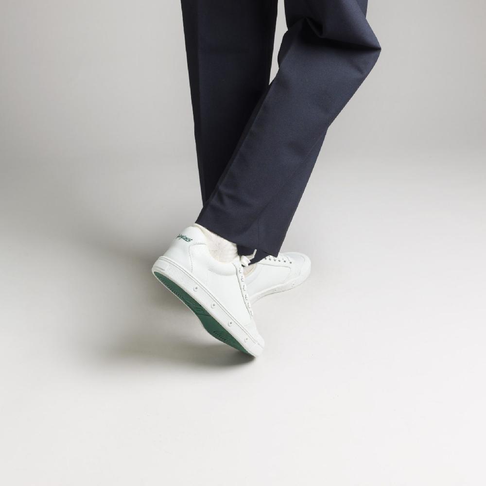 Spring Court Tennis Blanche En Cuir