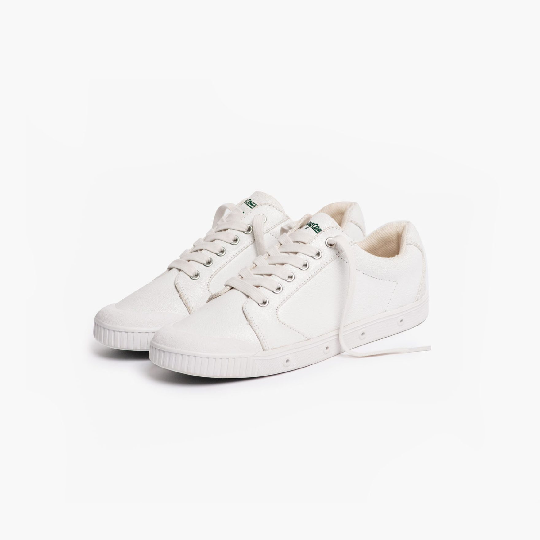 Spring Court Tennis Blanche En Cuir