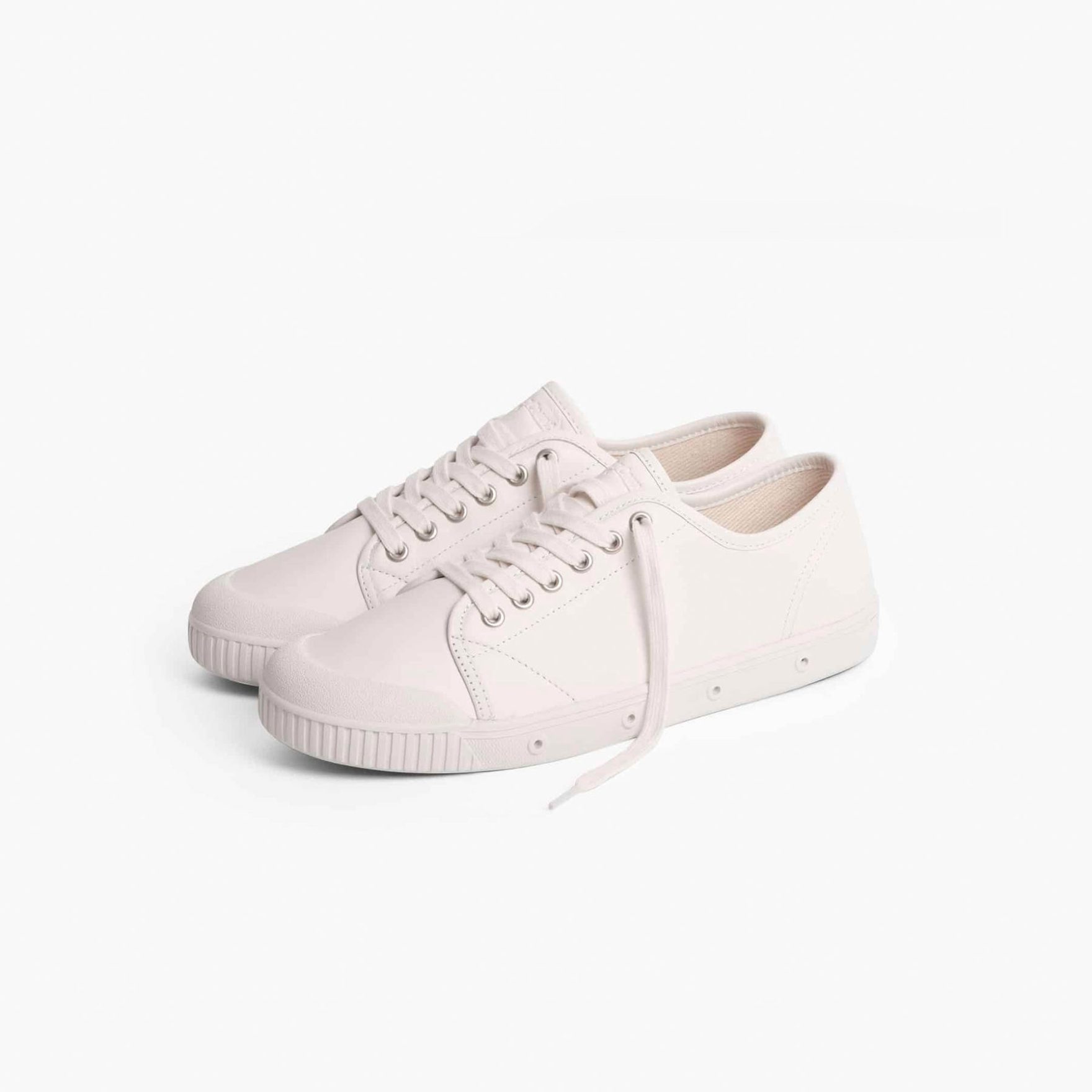 Spring Court Tennis Blanche En Cuir Sheepskin