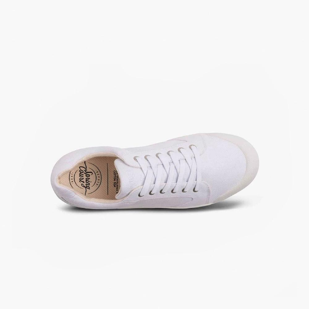 Spring Court Tennis Blanche En Toile