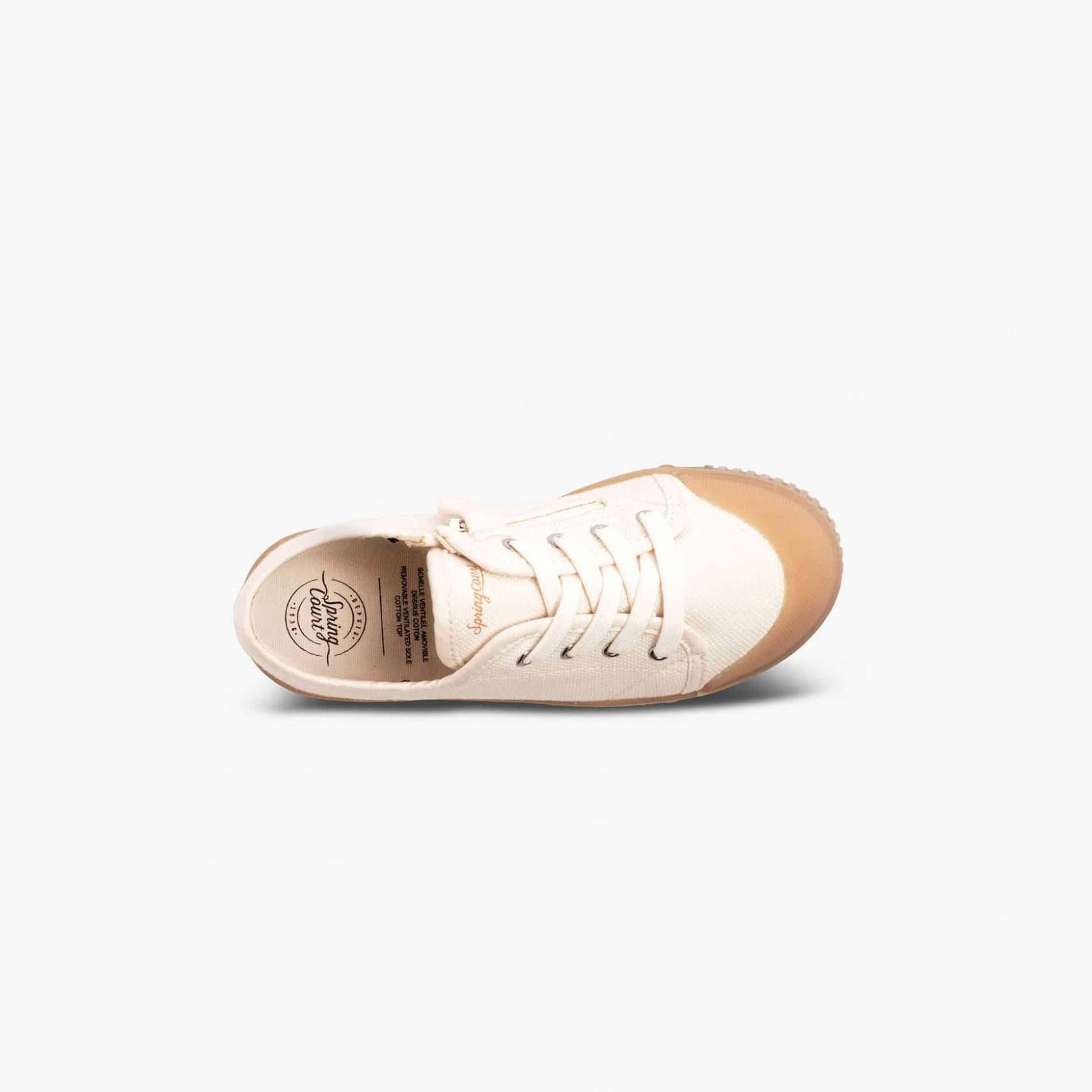 Spring Court Tennis Blanche Enfant à Zip