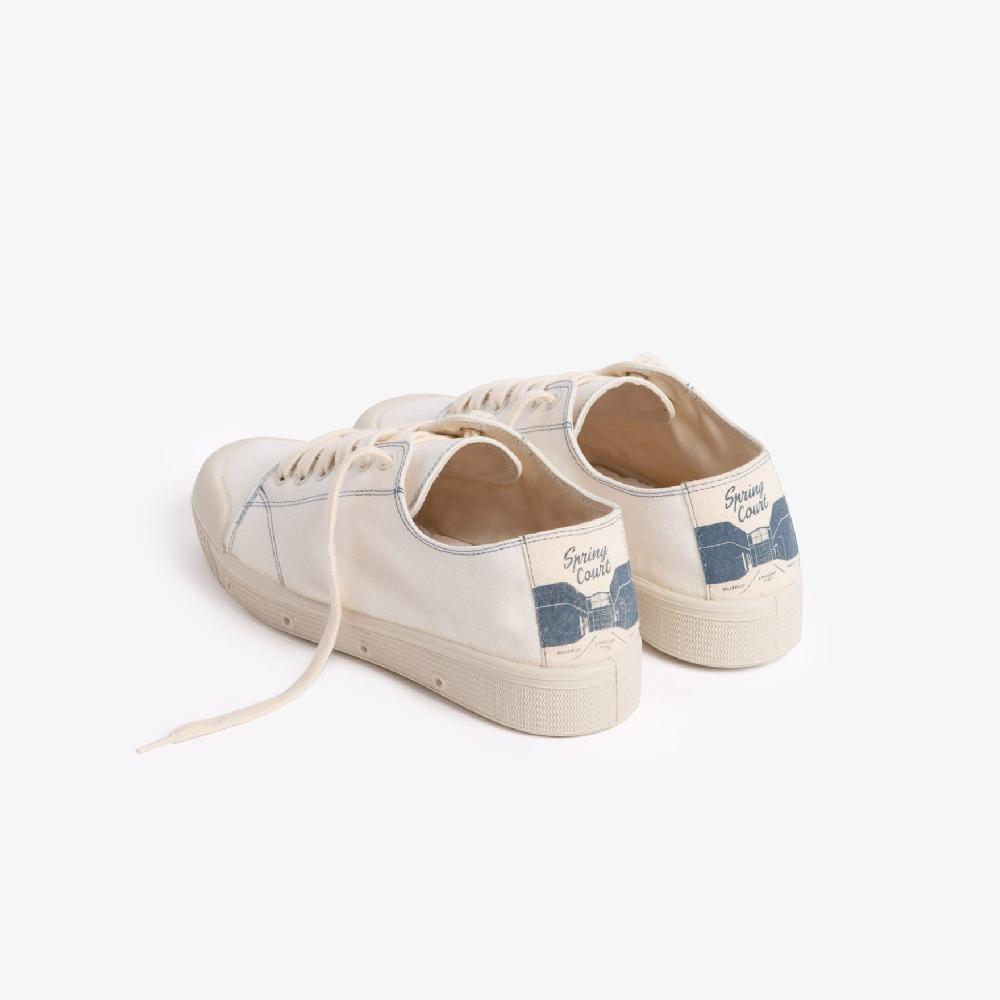 Spring Court Tennis En Toile Blanche