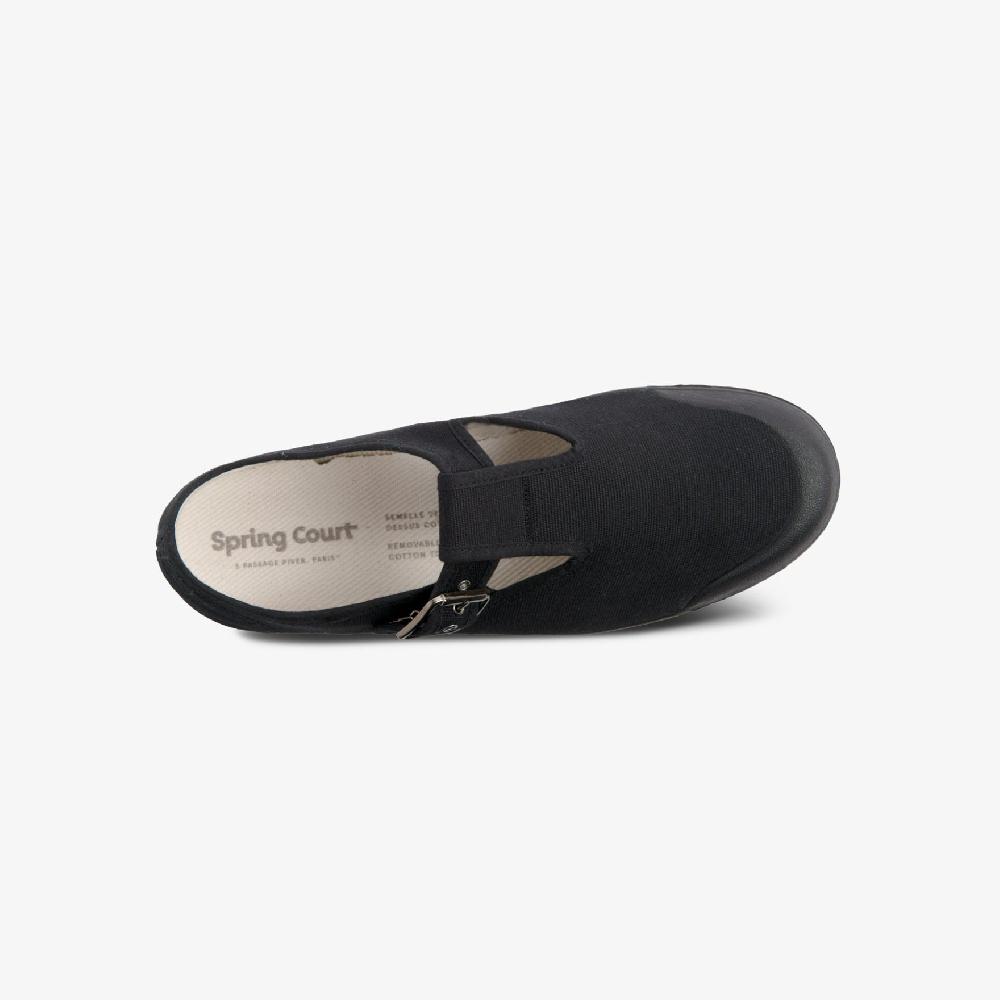 Spring Court Tennis Noire En Toile