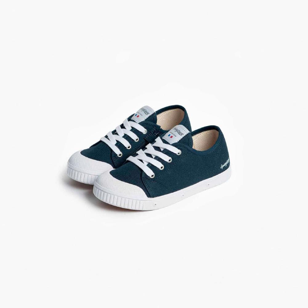 Spring Court Tennis Basse Enfant En Coton Biologique