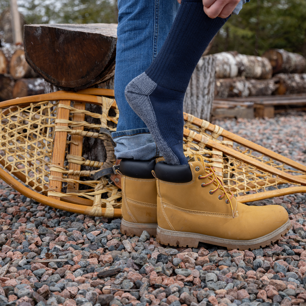 Stanfields Chaussettes Trail En Mélange De Laine Mérinos - Lot De 2