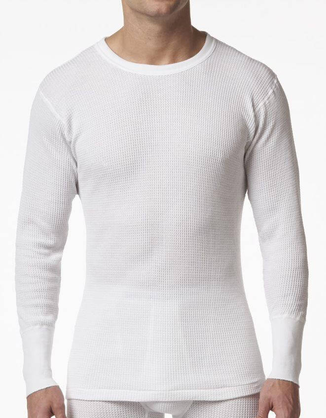 Stanfields Haut De Couche De Base En Tricot Gaufré Pour Hommes