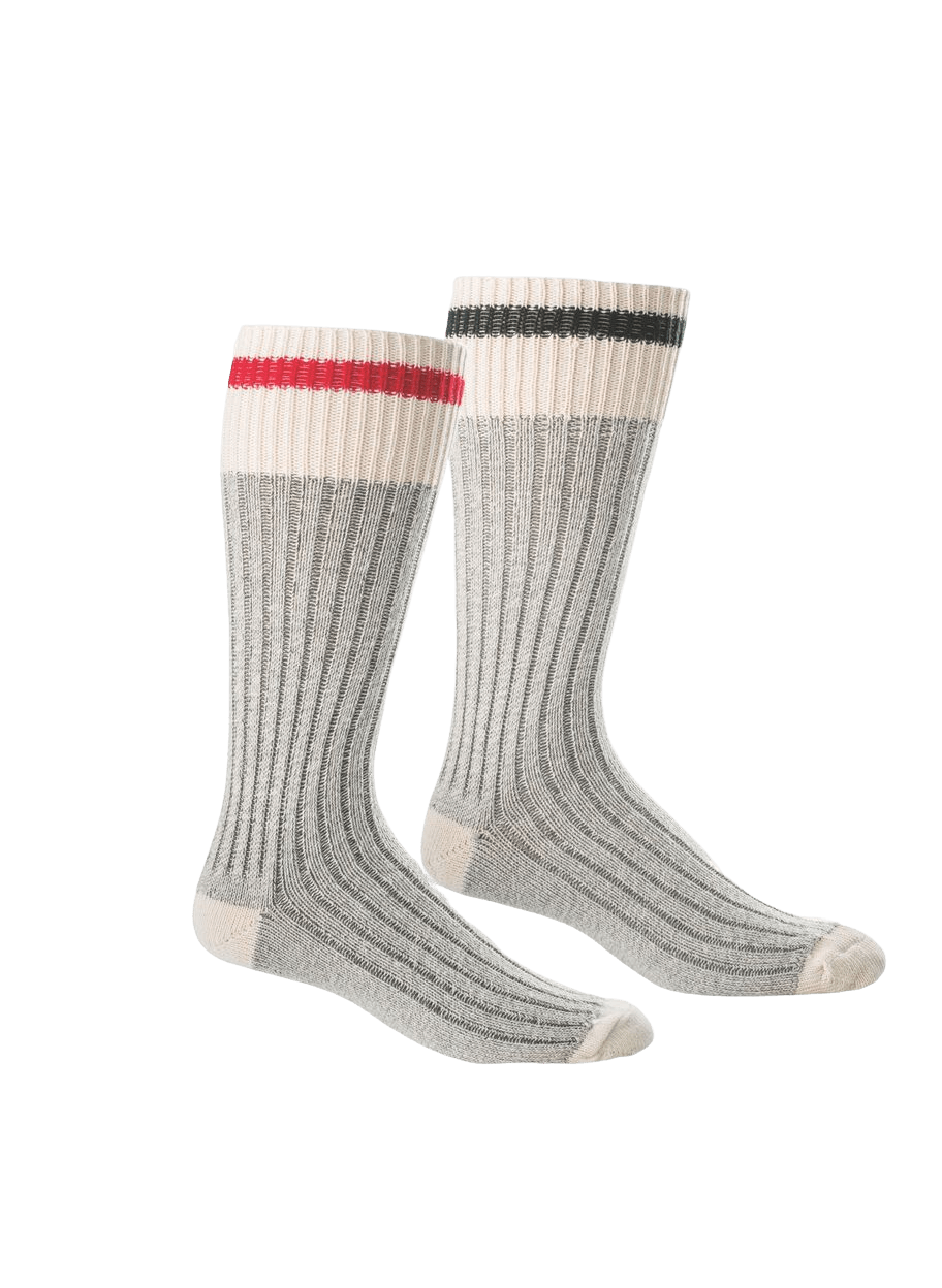 stanfields Chaussettes en coton - Lot de 2
