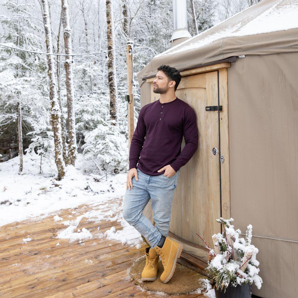 Stanfields MÉRINOS DEUX COUCHES - HENLEY