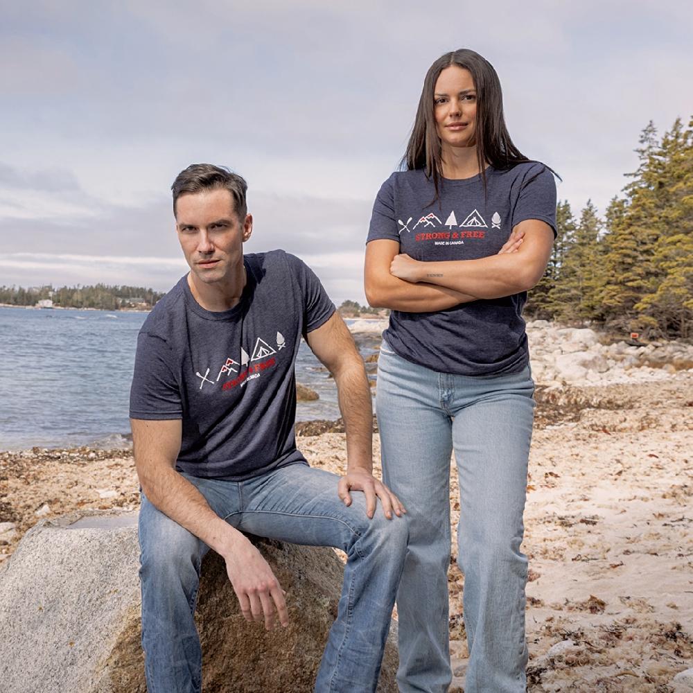 Stanfields T-shirt à Logo Strong & Free™ Pour Homme