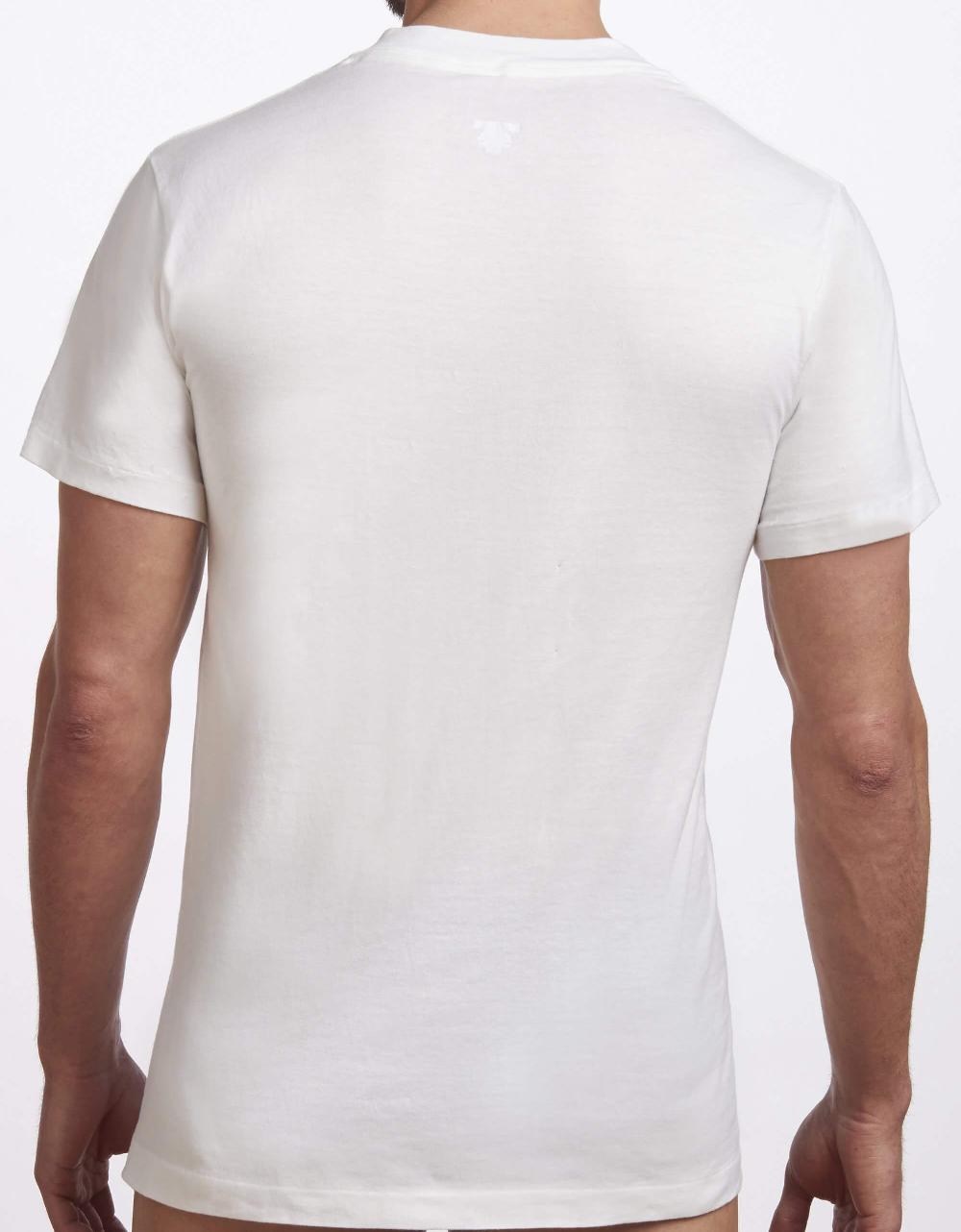 Stanfields T-shirt Premium à Col Rond Pour Hommes - Blanc Lot De 2