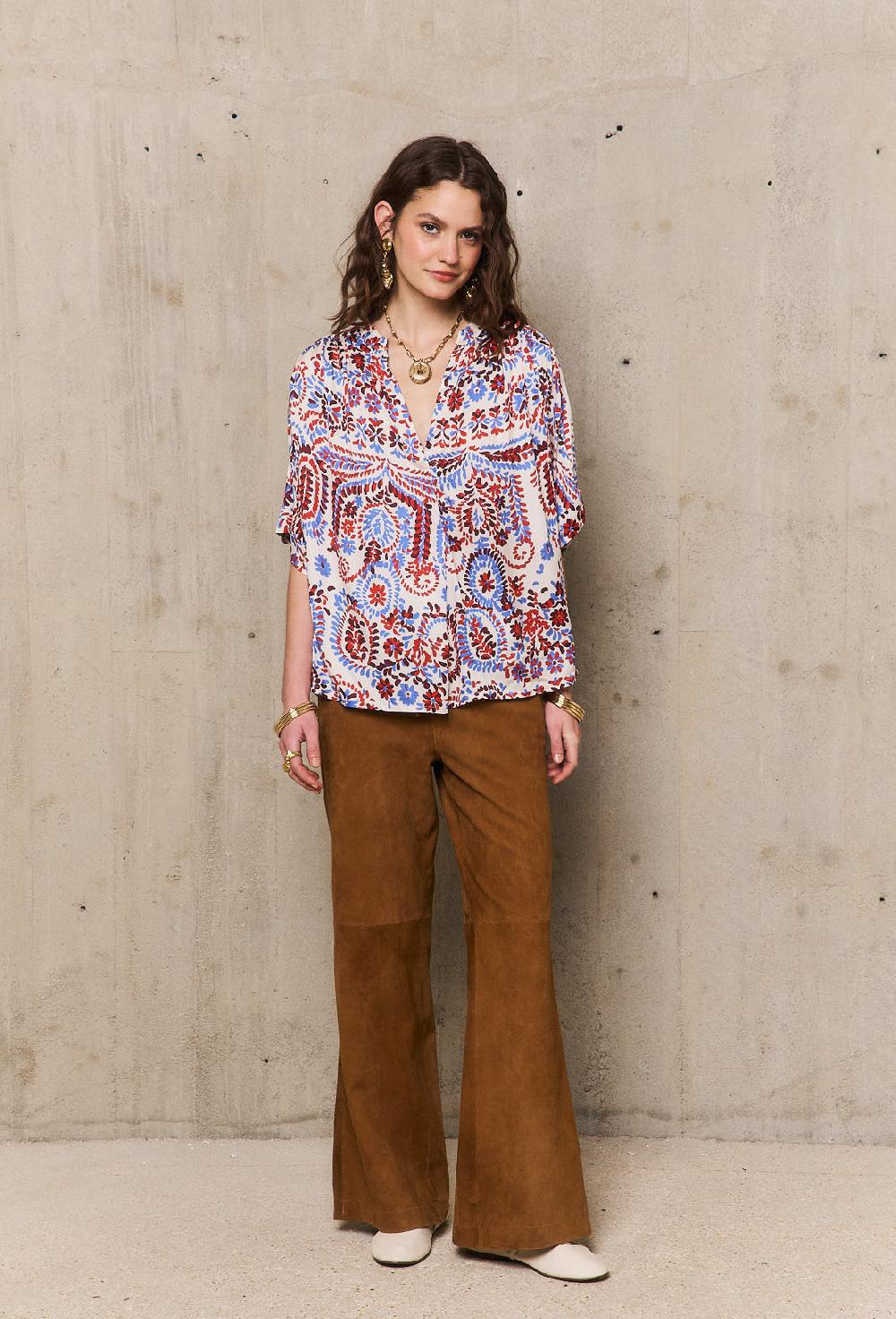 stella forest ABRILtunique imprimée manches courtes