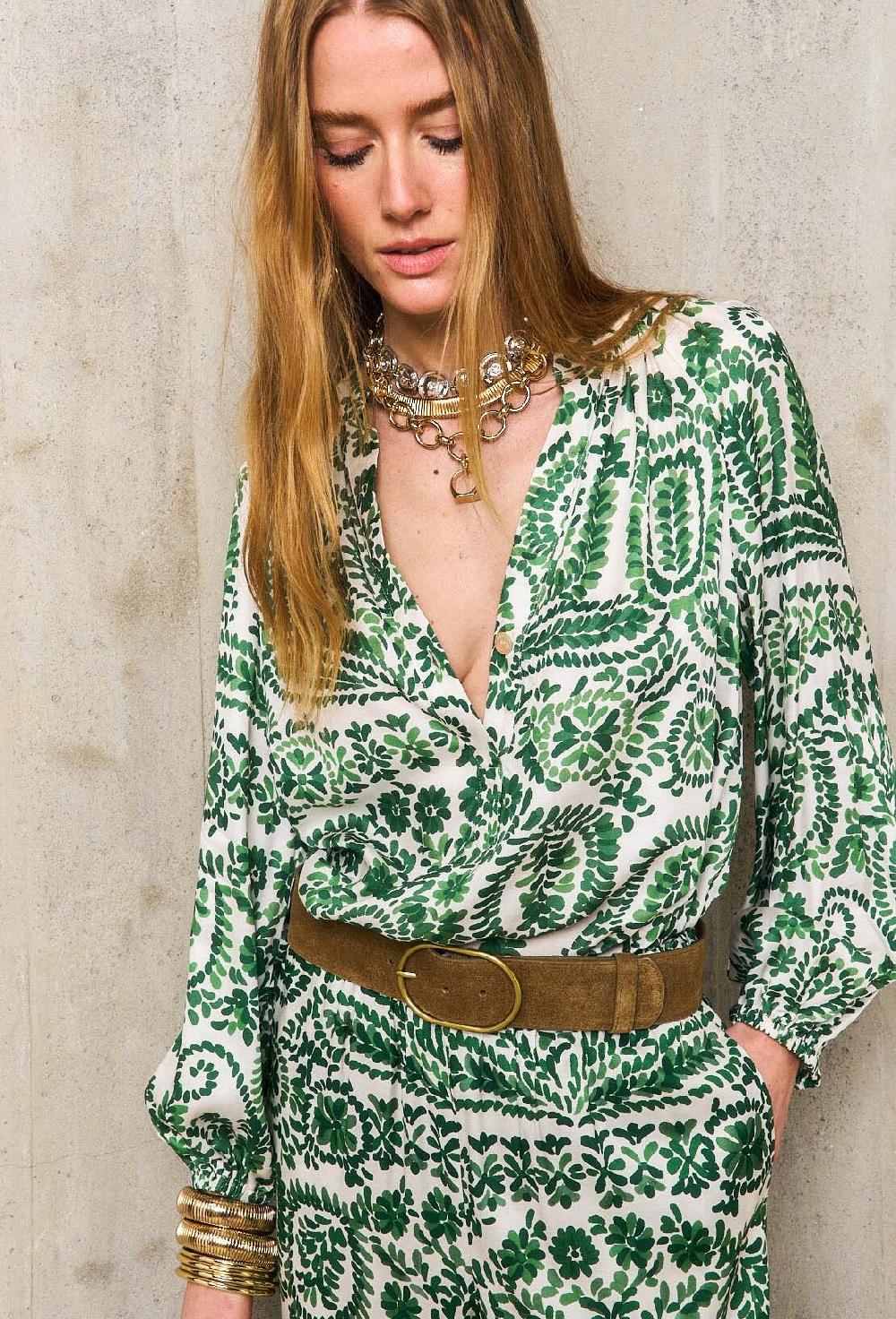 stella forest ABRILtunique imprimée manches longues