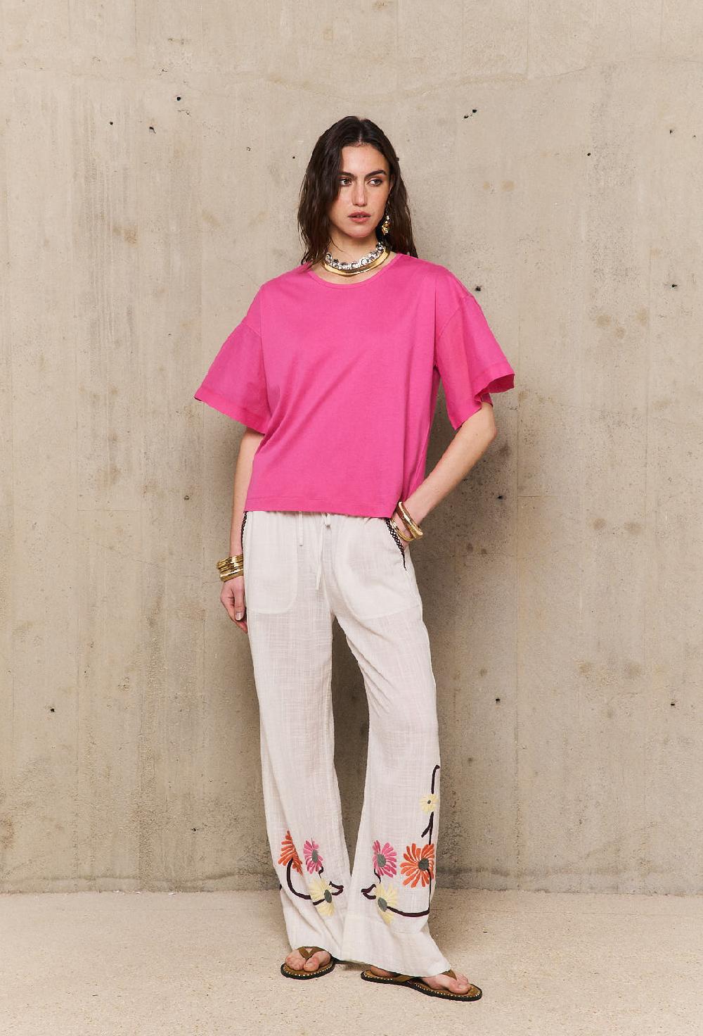 Stella Forest SABRINAt-shirt Manches Courtes Bi Matière