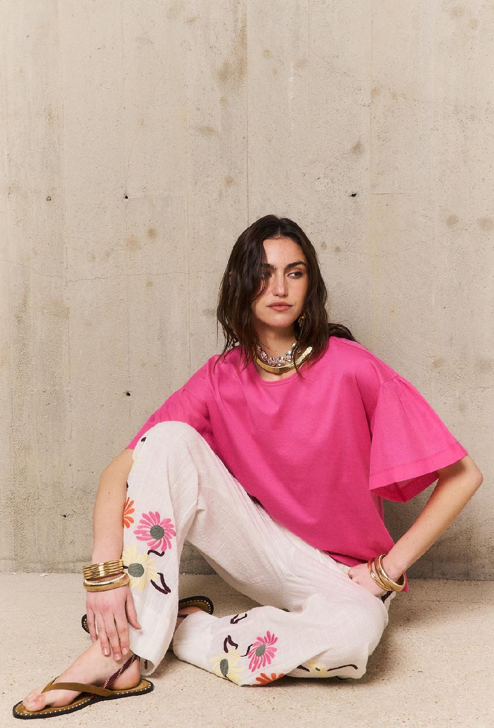 stella forest SABRINAt-shirt manches courtes bi matière