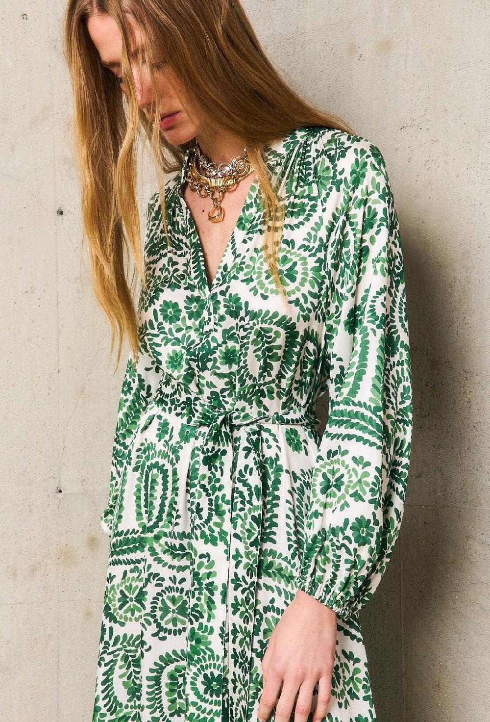 stella forest ABRILrobe longue imprimée