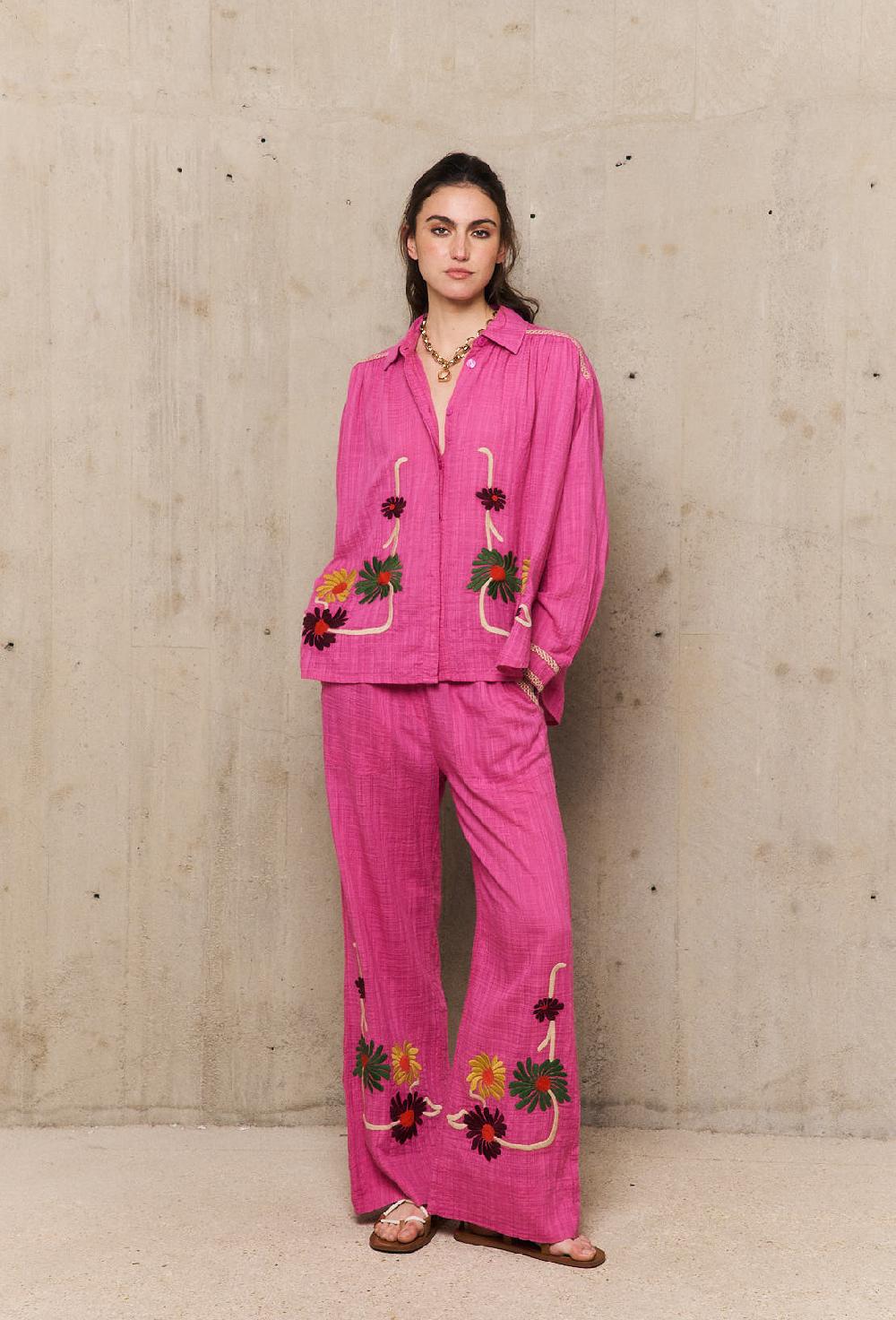 Stella Forest AUGUSTINEchemise Brodée