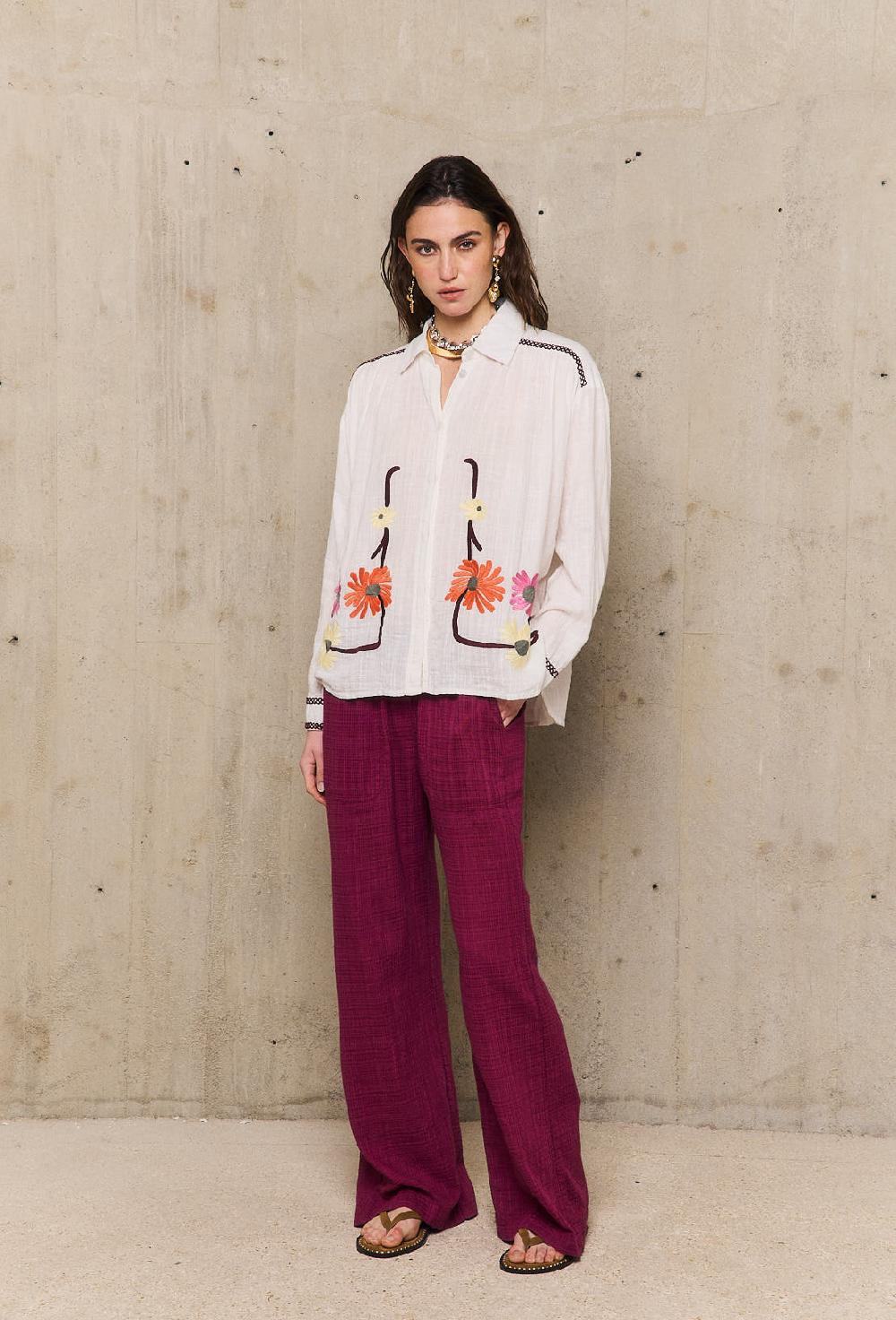 Stella Forest AUGUSTINEchemise Brodée