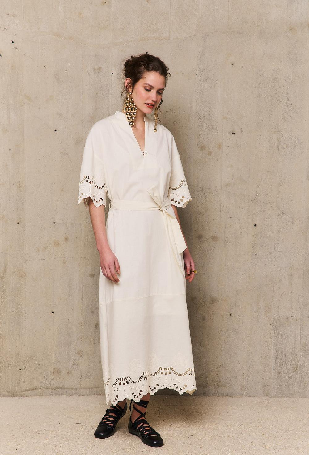 Stella Forest BAHAMASrobe Longue Brodée