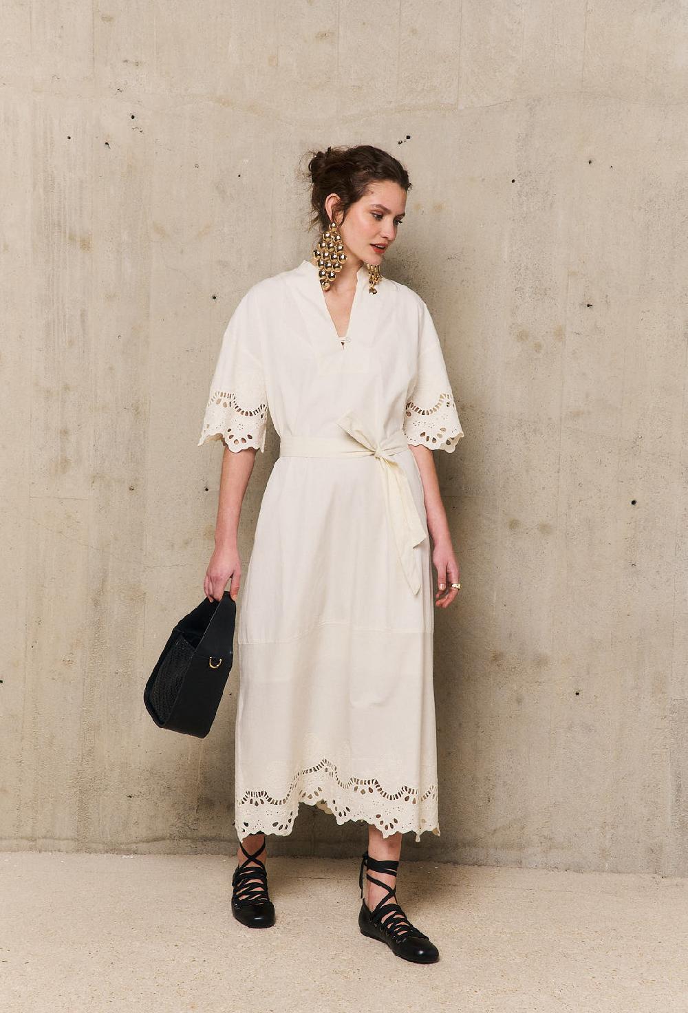 Stella Forest BAHAMASrobe Longue Brodée