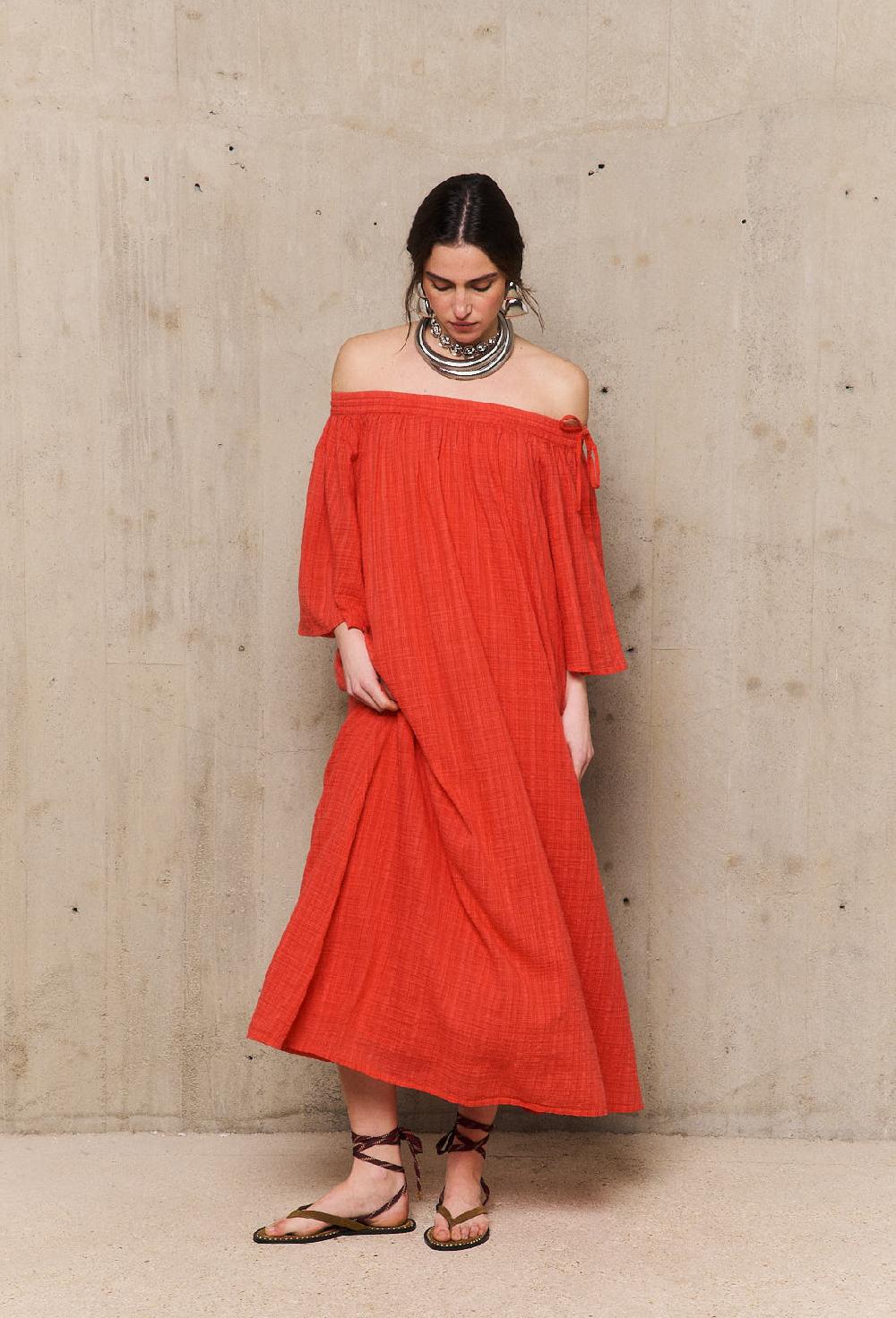 Stella Forest CANDICErobe Longue Texturée