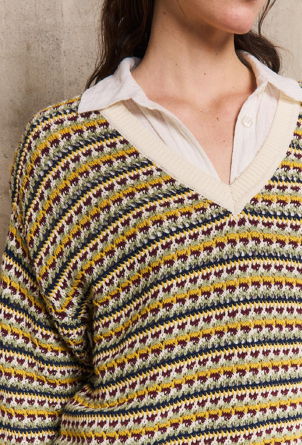 Stella Forest ELIpull Rayé Manches Longues