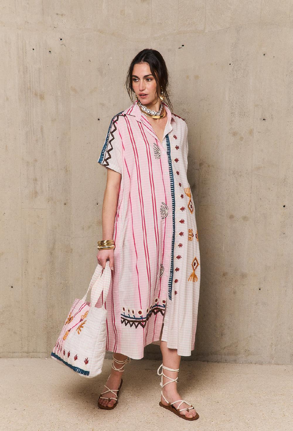 stella forest FRIDArobe chemise brodée