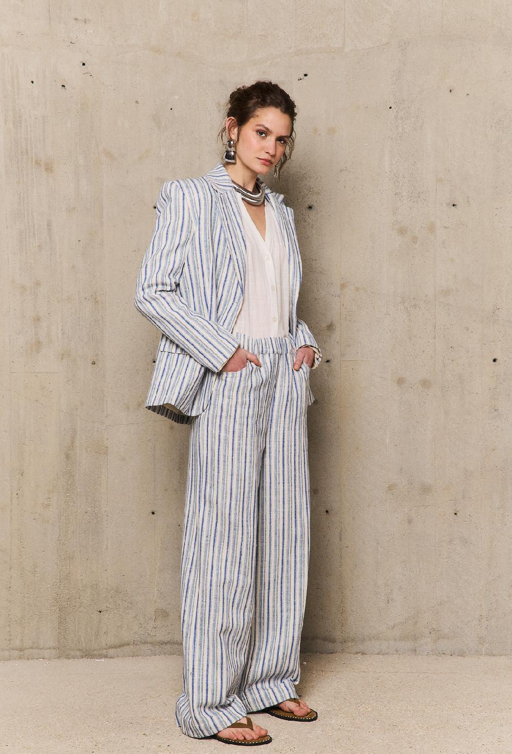 Stella Forest IDApantalon Tweed Rayé