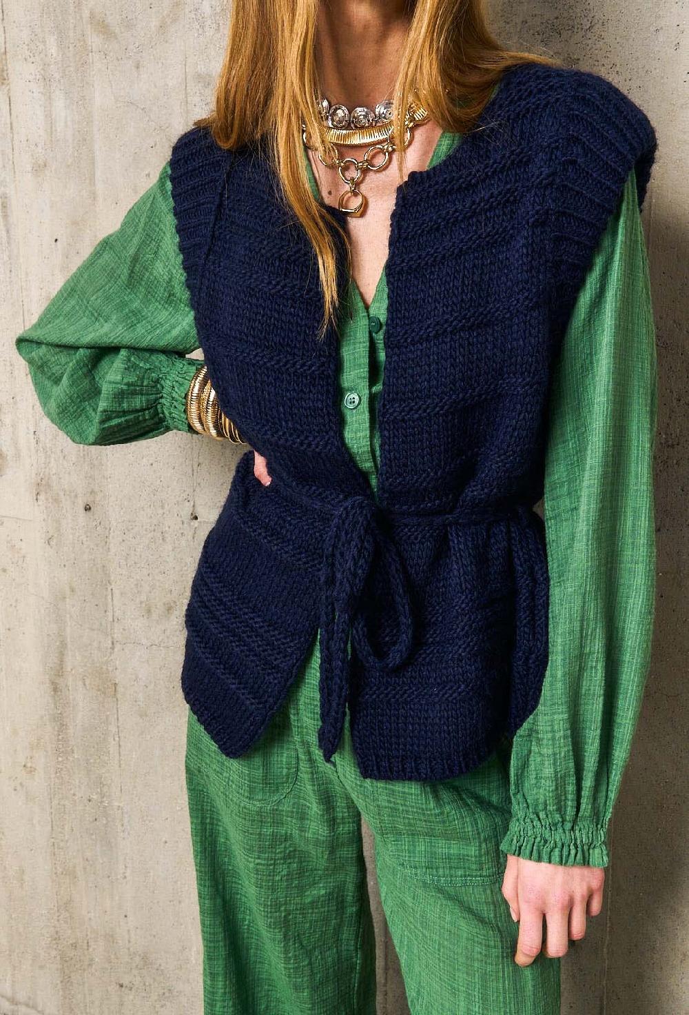 Stella Forest KRISTYgilet Court Ceinturé