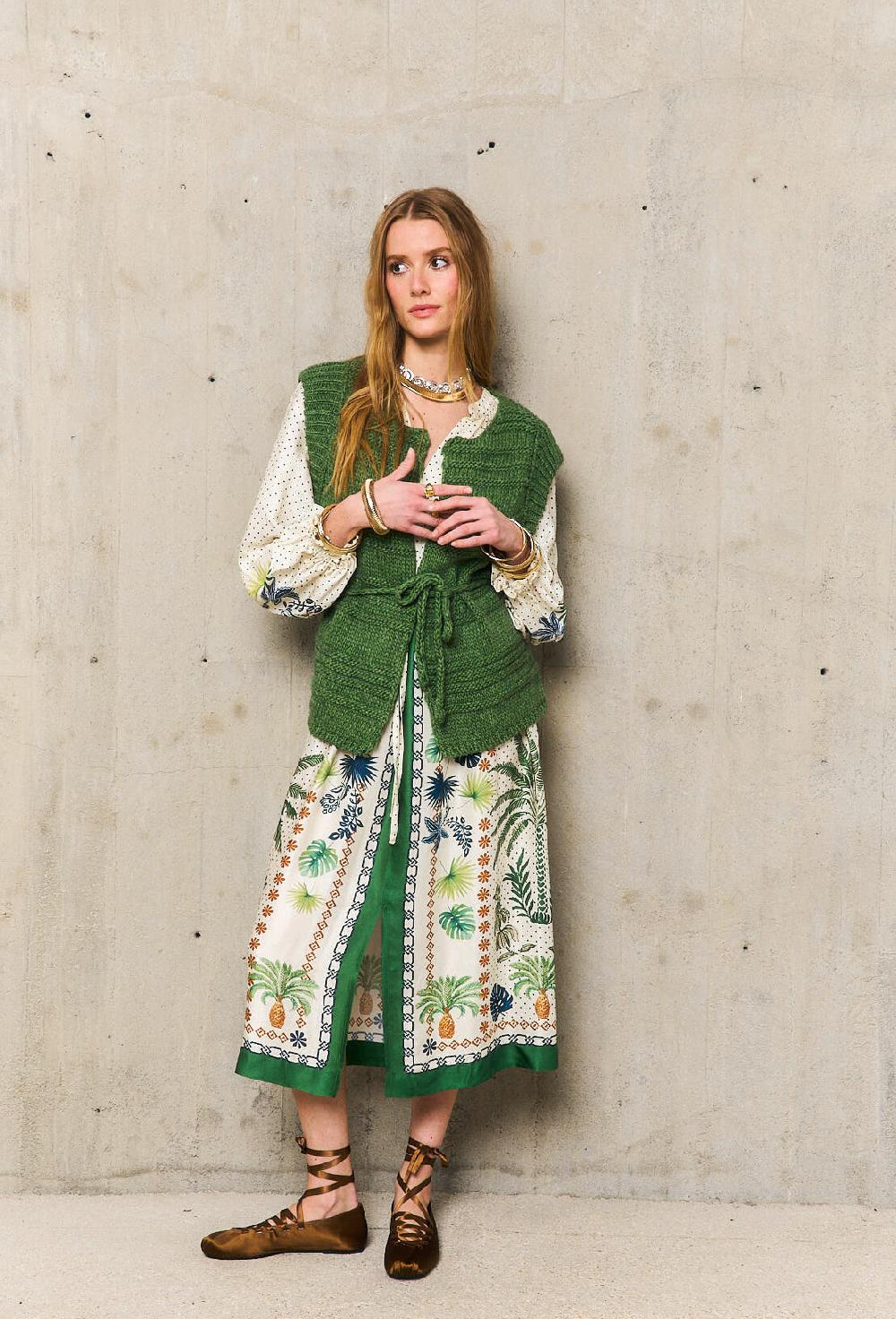 Stella Forest KRISTYgilet Court Ceinturé